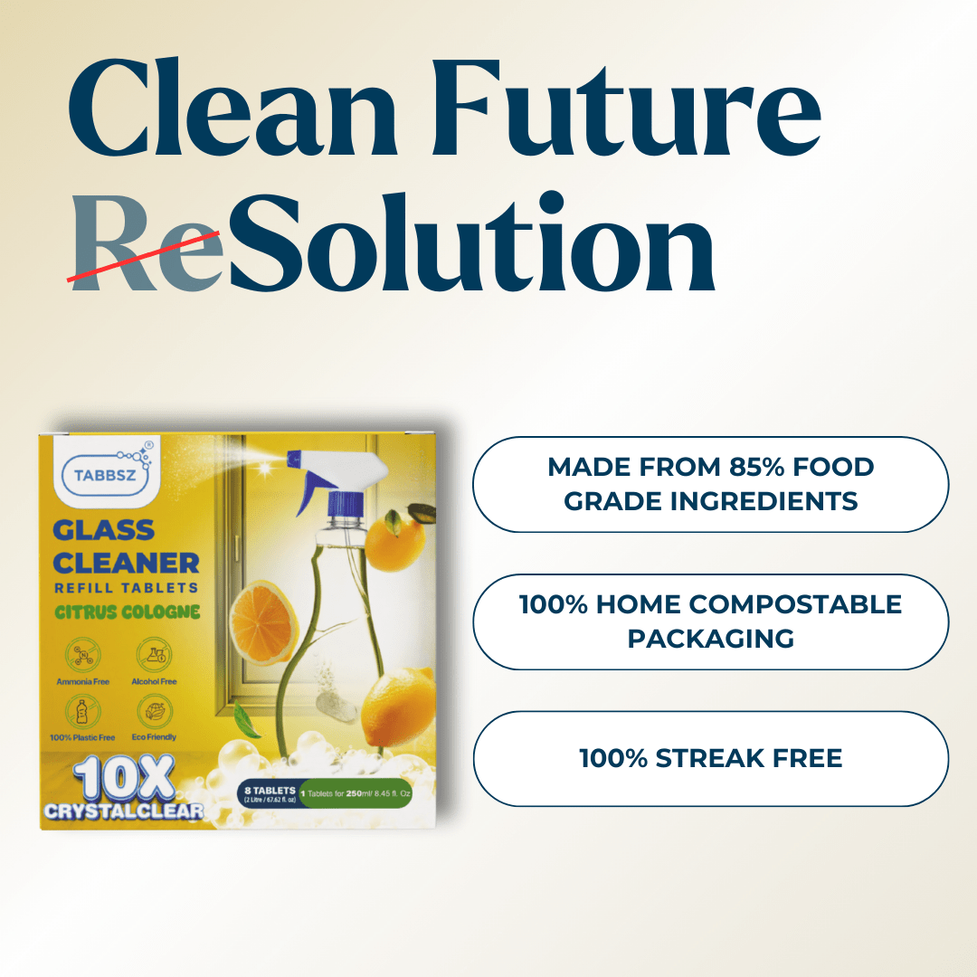 Glass Cleaner - Pack of 32 - Makes 270.4 fl.oz