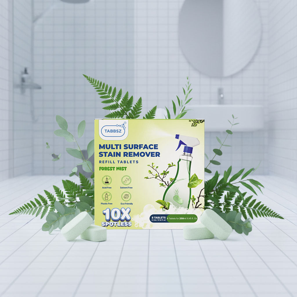 Bathroom cleaner tablets