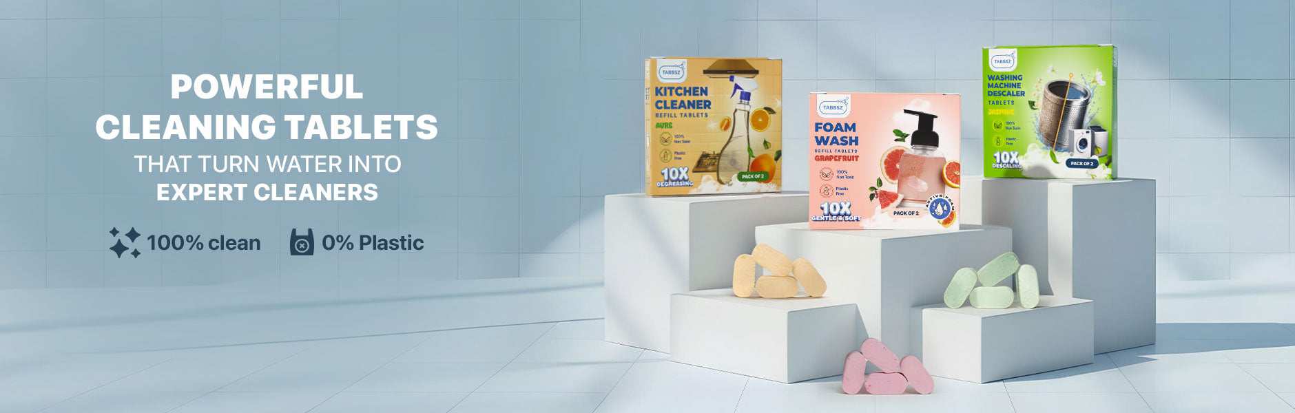 glass cleaner tablets