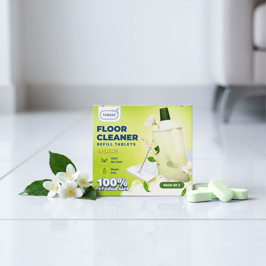 Floor cleaning tablets